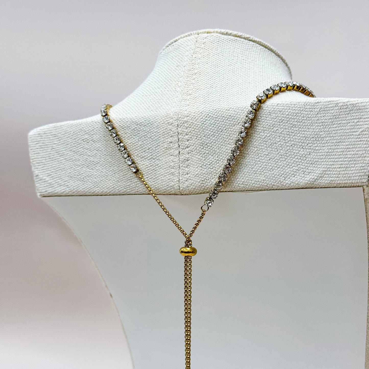The Lumière Slider Tennis Necklace