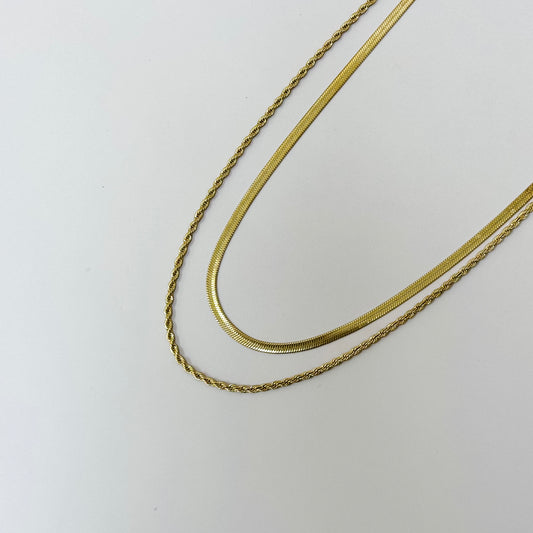 The Everlayer Dual Chain Necklace