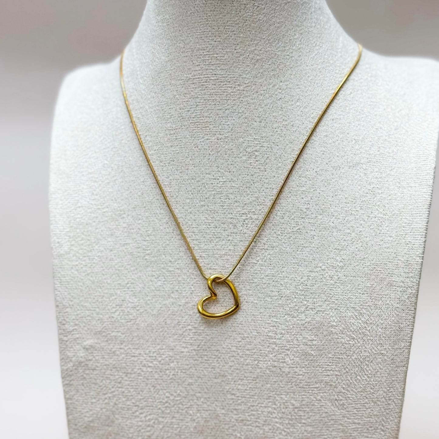 Honor Open Heart Necklace