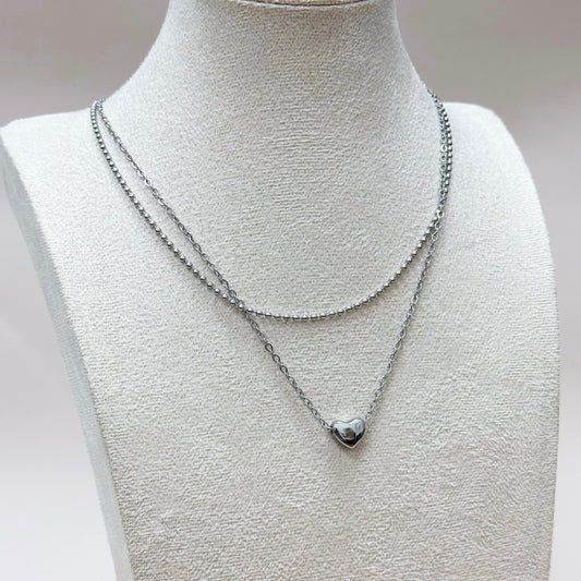 The Soft Promise Heart Necklace