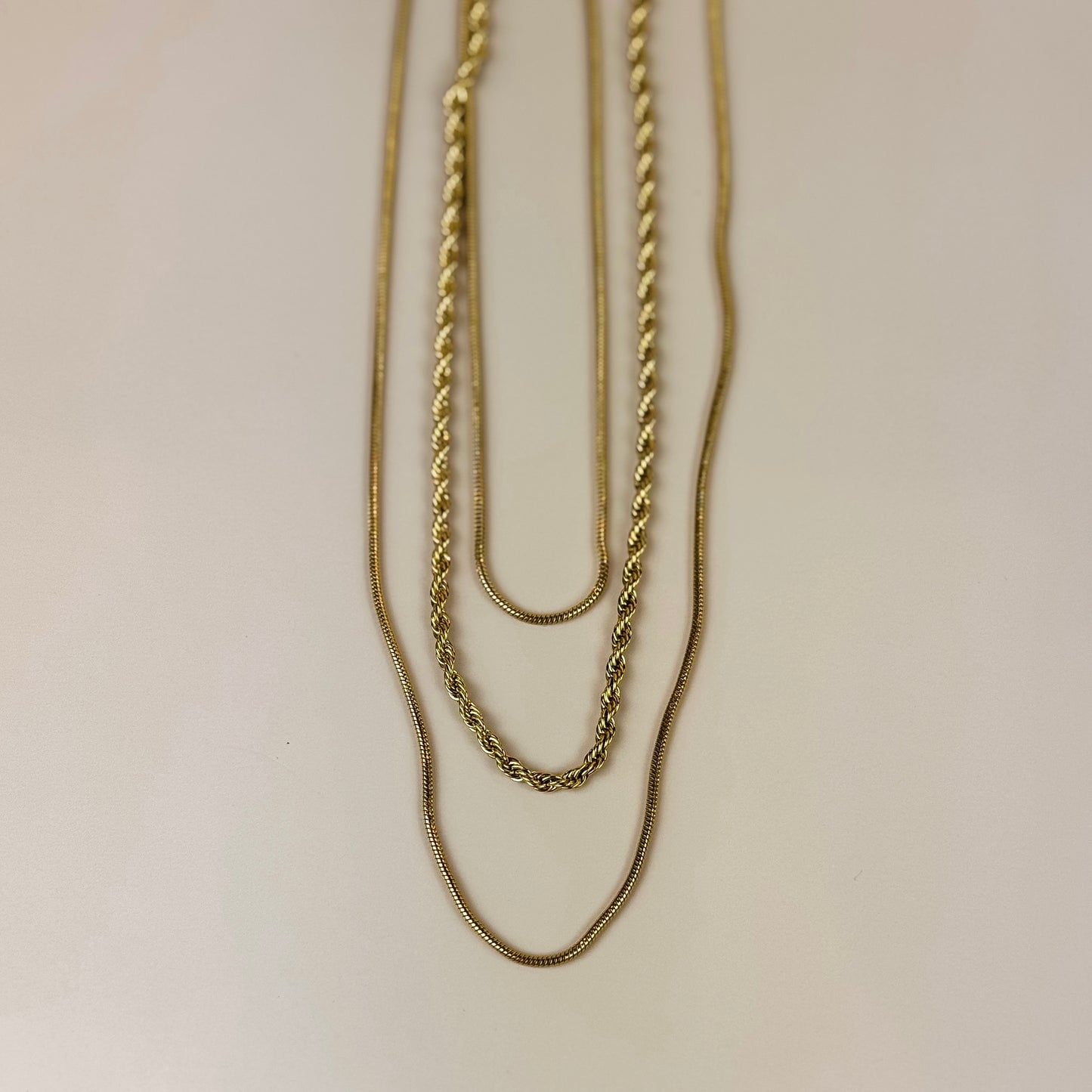 Trio Layered Necklace