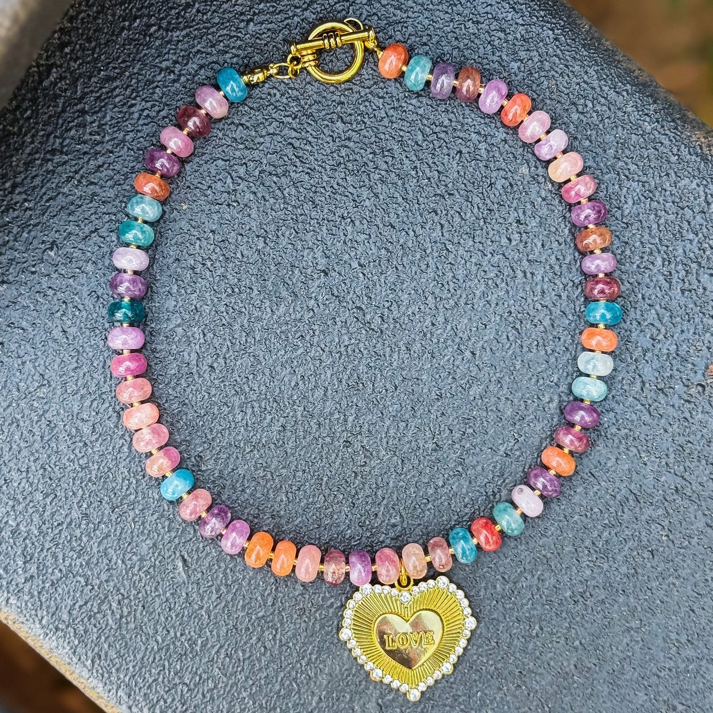 Prism Beaded Necklace
