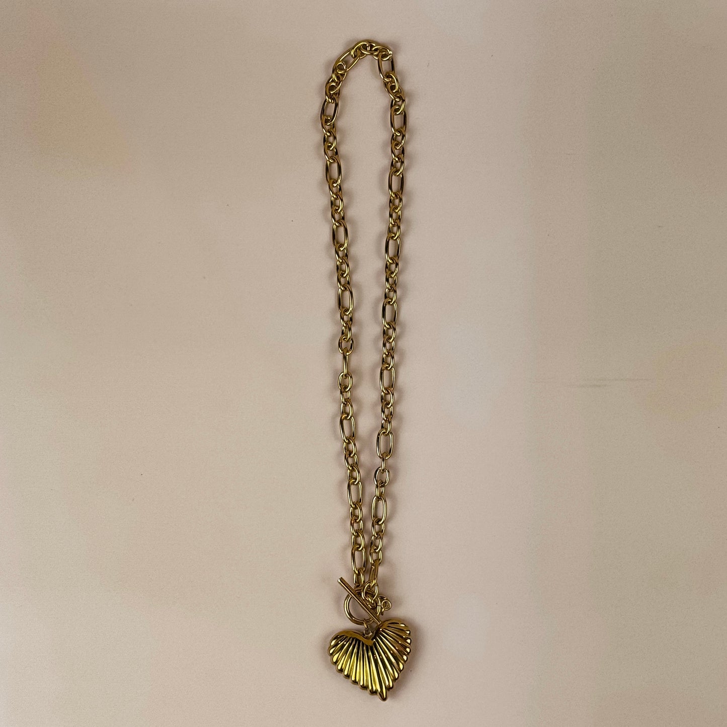 Aure Heart Chain Necklace