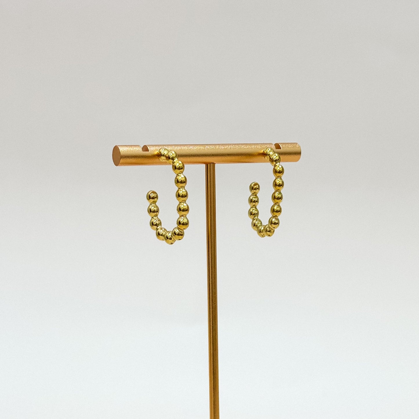 The Solara Bead Hoops