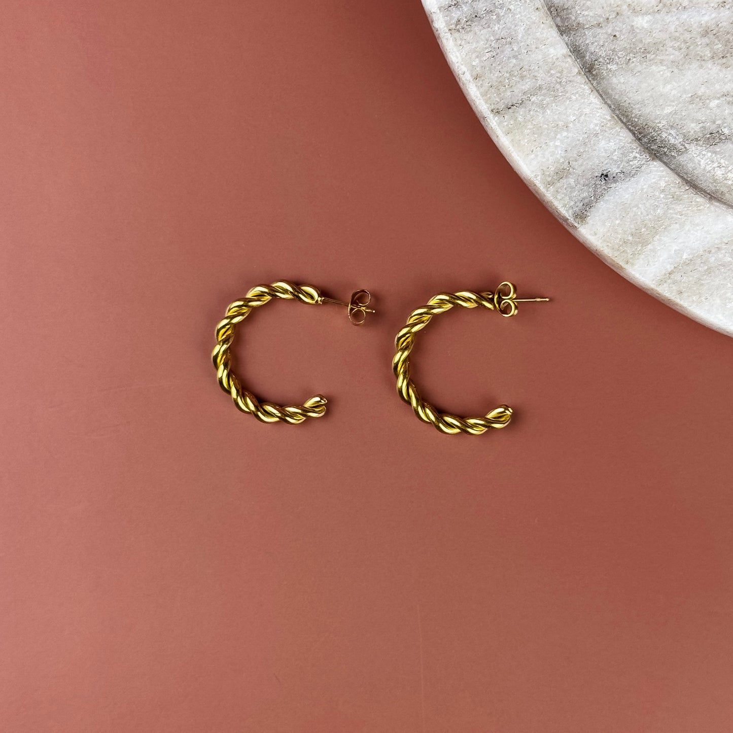 Threaded Grace Hoops