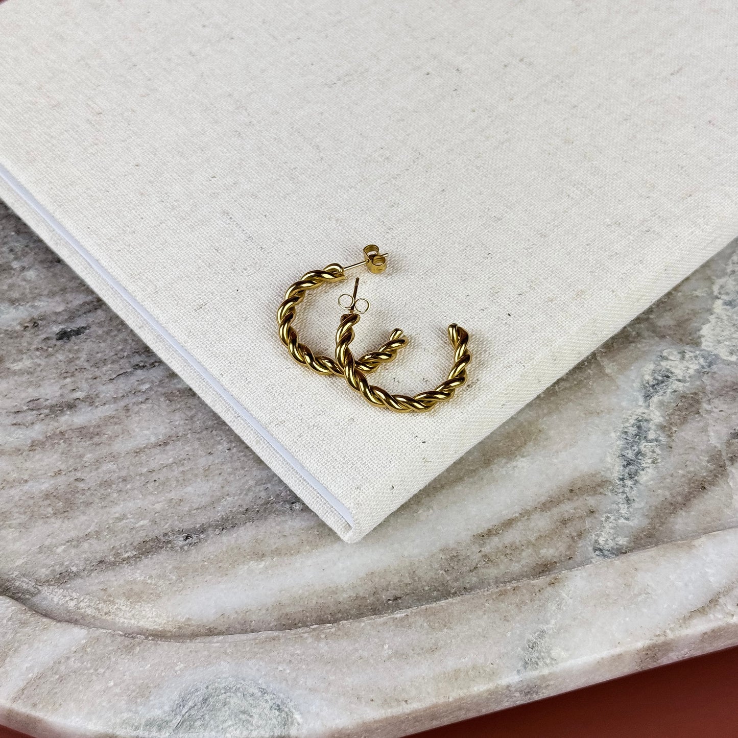 Threaded Grace Hoops