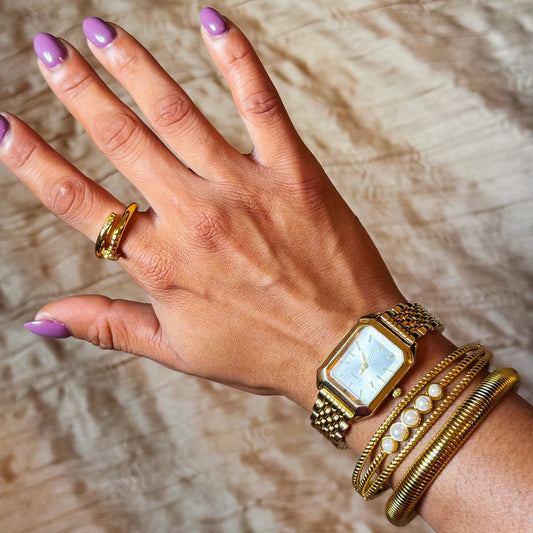 Crystal Nail Wrap Ring