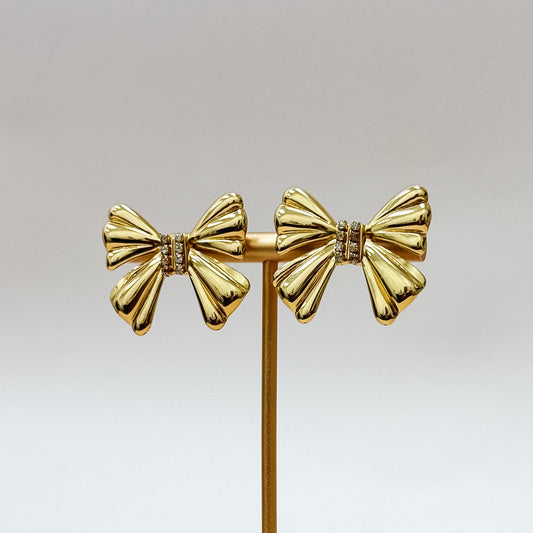The Belle Bow Studs
