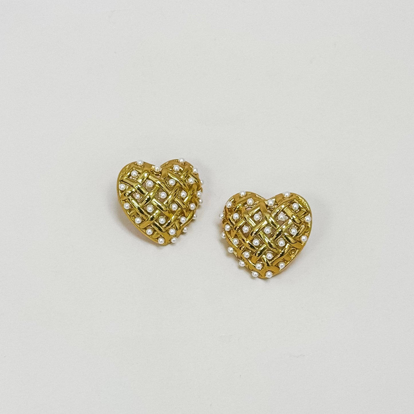The Juliet Heart Studs