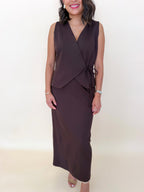 Espresso Wrap Vest