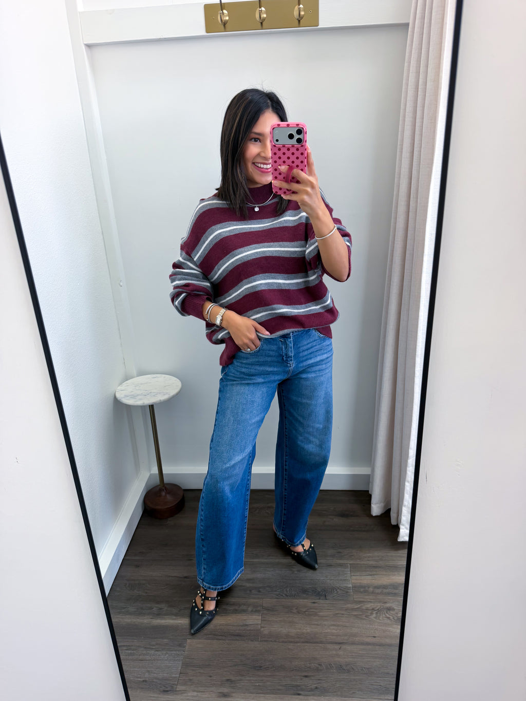 The Brielle Striped Sweater