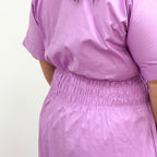 Lavender Muse Shirt Dress