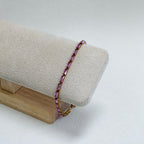 Blush Crystal Tennis Bracelet