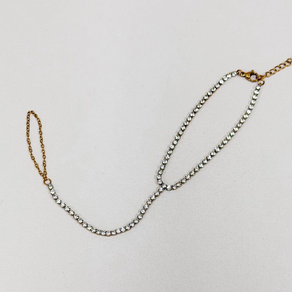 The Diamond Veil Hand Chain