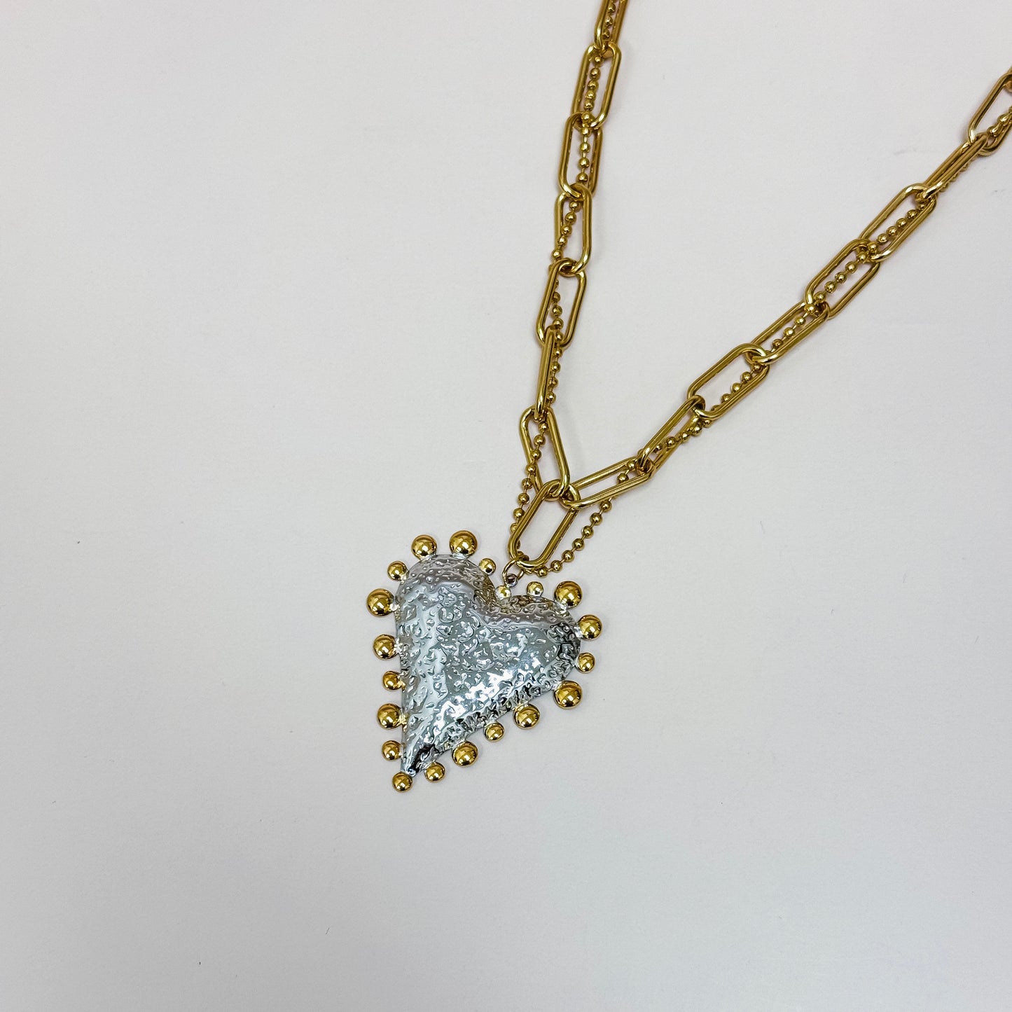 The Devotion Heart Chain Necklace