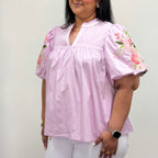 Lavender Bloom Blouse