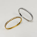 The Halo Crystal Bangle