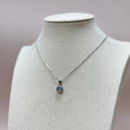 The Everlight Bezel Pendant Necklace