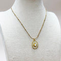 Cowgirl Hat Pendant Necklace