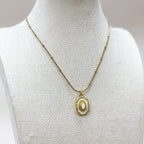 Cowgirl Hat Pendant Necklace