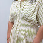 Golden Day Shirt Dress