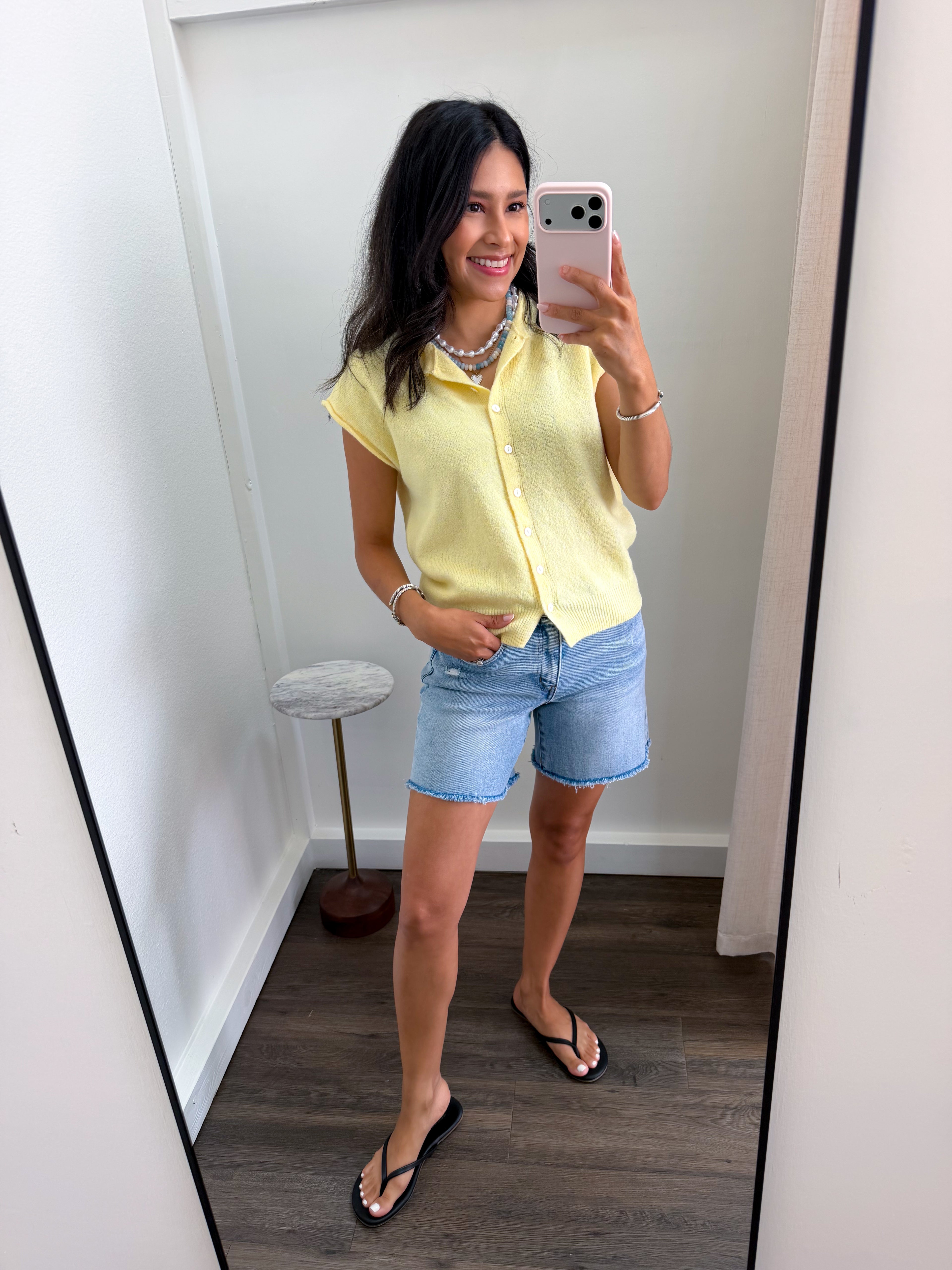 Calm Butter Yellow Sweater Too