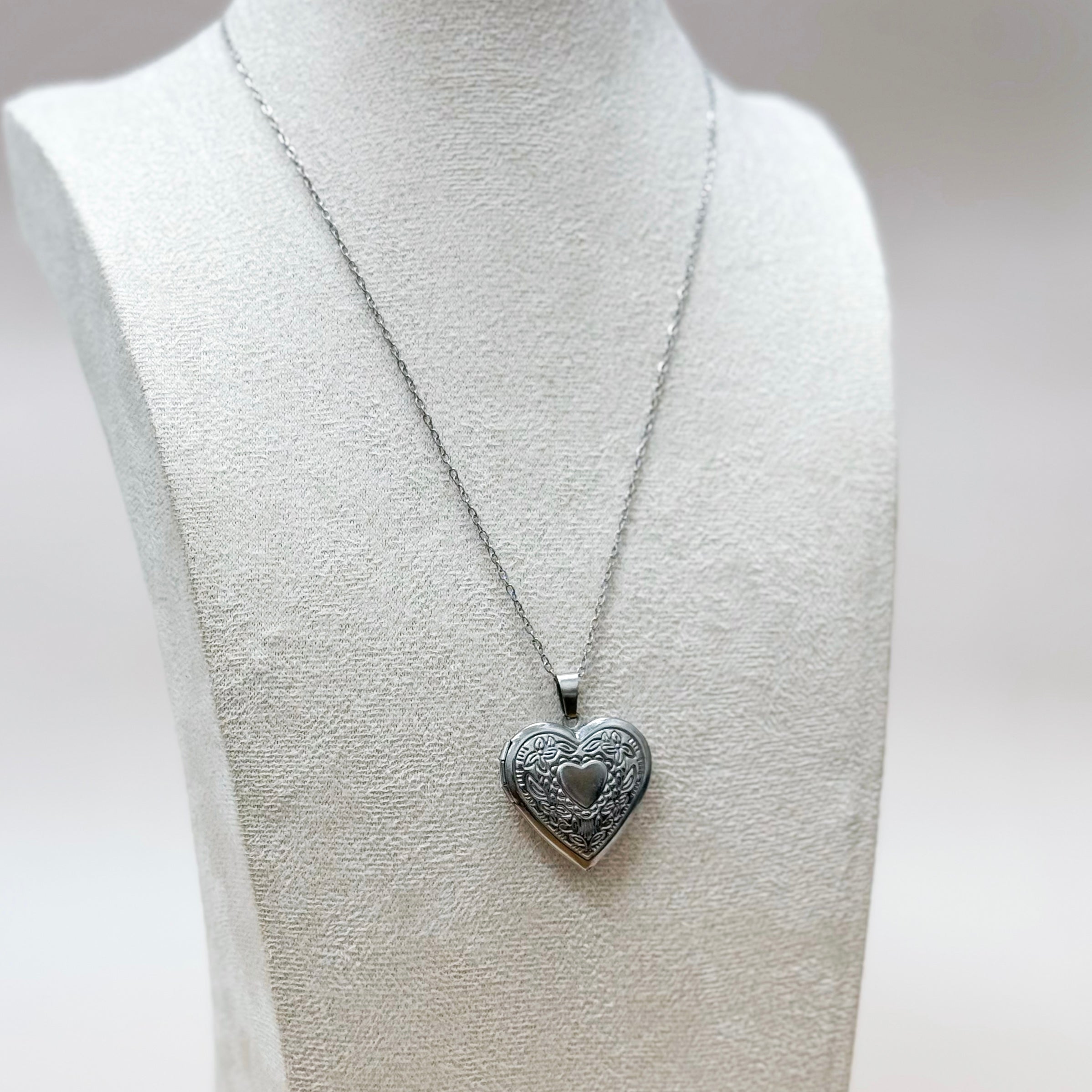 Amora Heart Locket Necklace