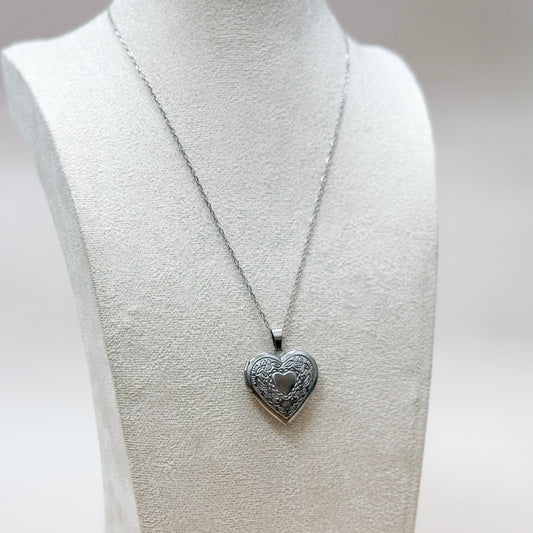 Amora Heart Locket Necklace