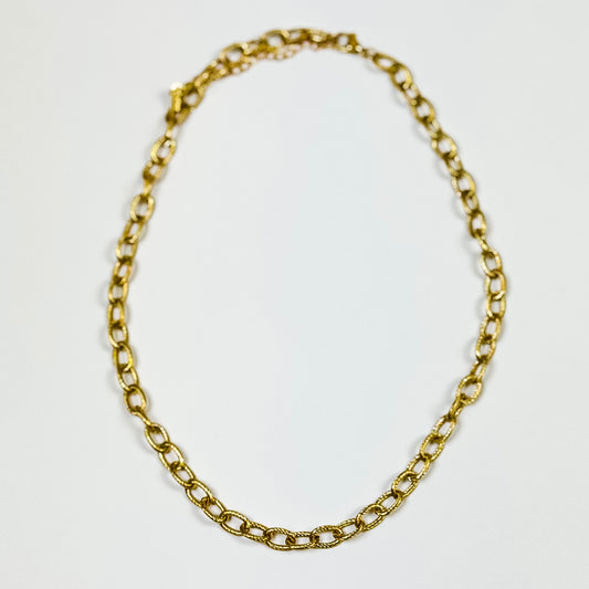 Golden Link Necklace