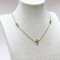 Radiant Cross Necklace