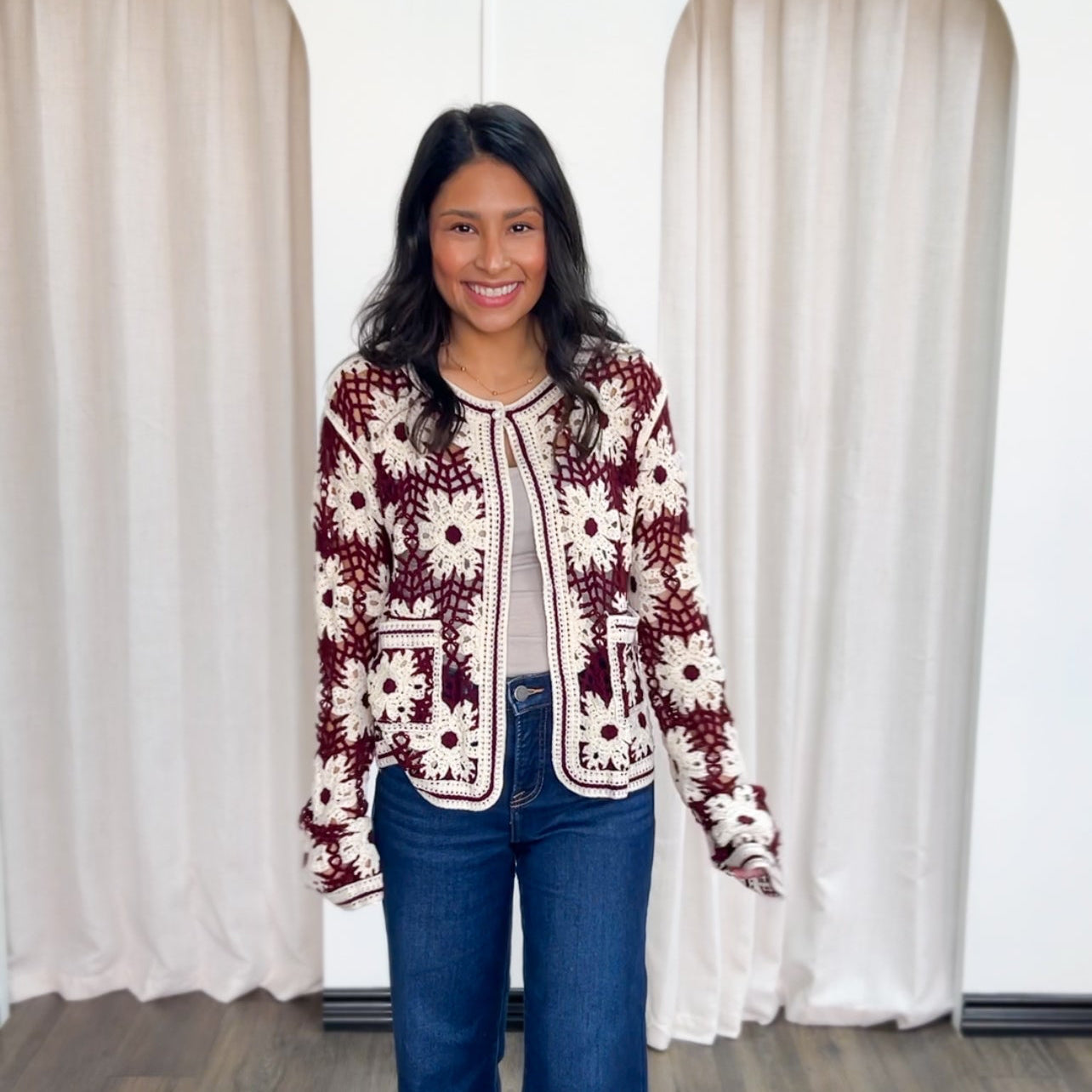 Daisy Dreams Crochet Cardigan