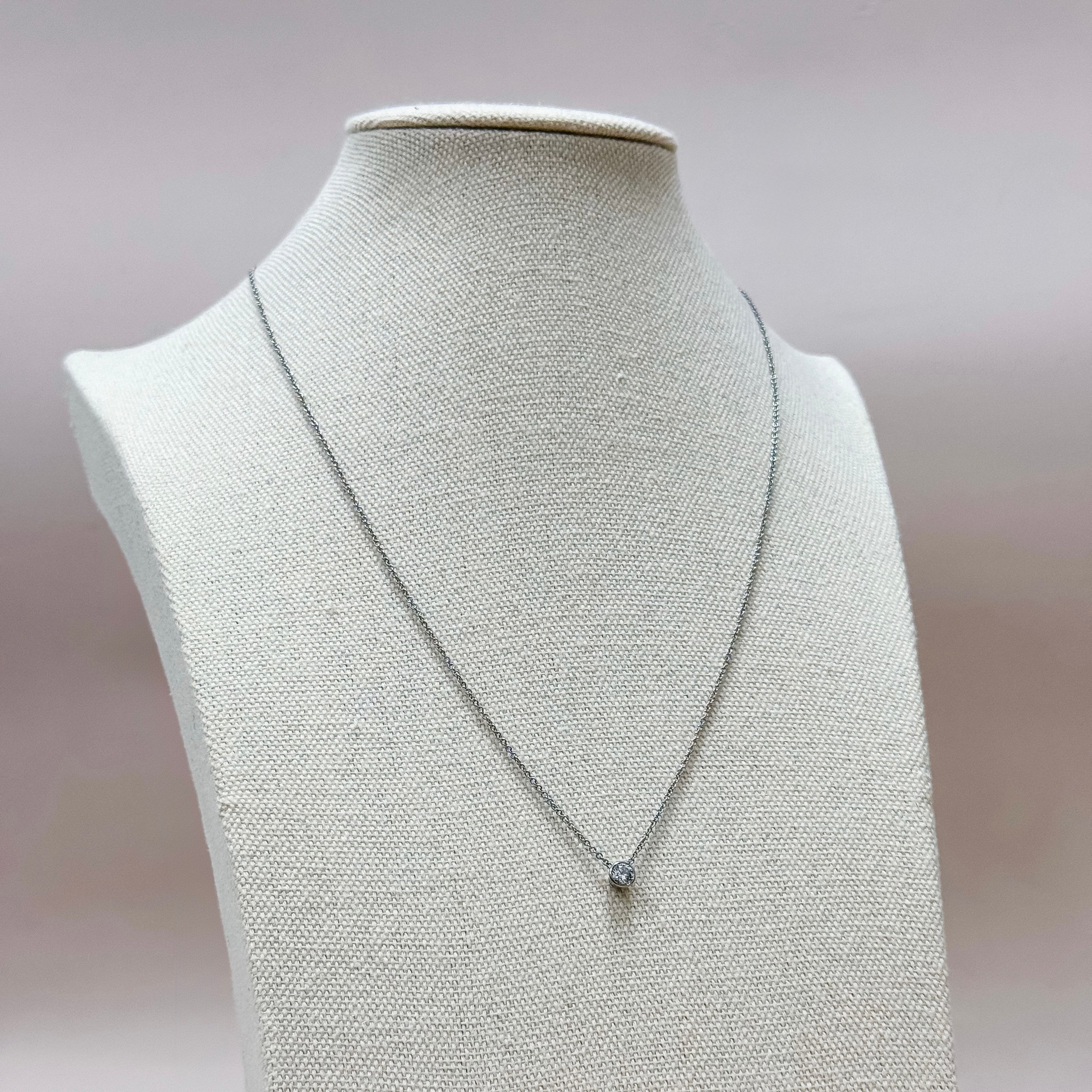 The Luma Bezel Necklace