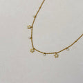 Stellina Star Drop Necklace
