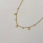 Stellina Star Drop Necklace