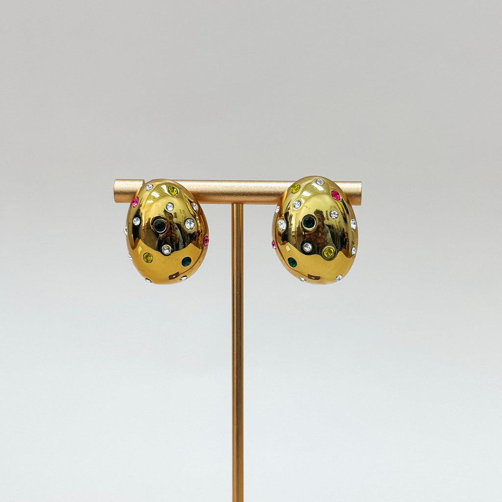 The Confetti Dome Studs