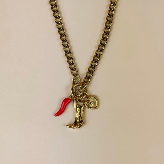The Sol Charm Necklace