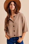 The Aspen Button Cardigan