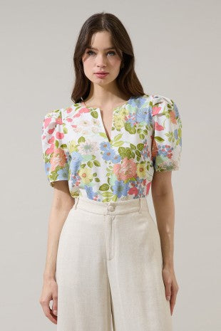 Esther Puff Sleeve Top