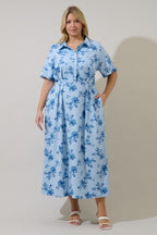 Marisy Collared Maxi Dress
