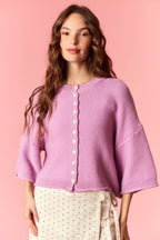 The Lilac Love Cardigan
