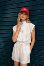 Weekend Getaway Stripe Romper
