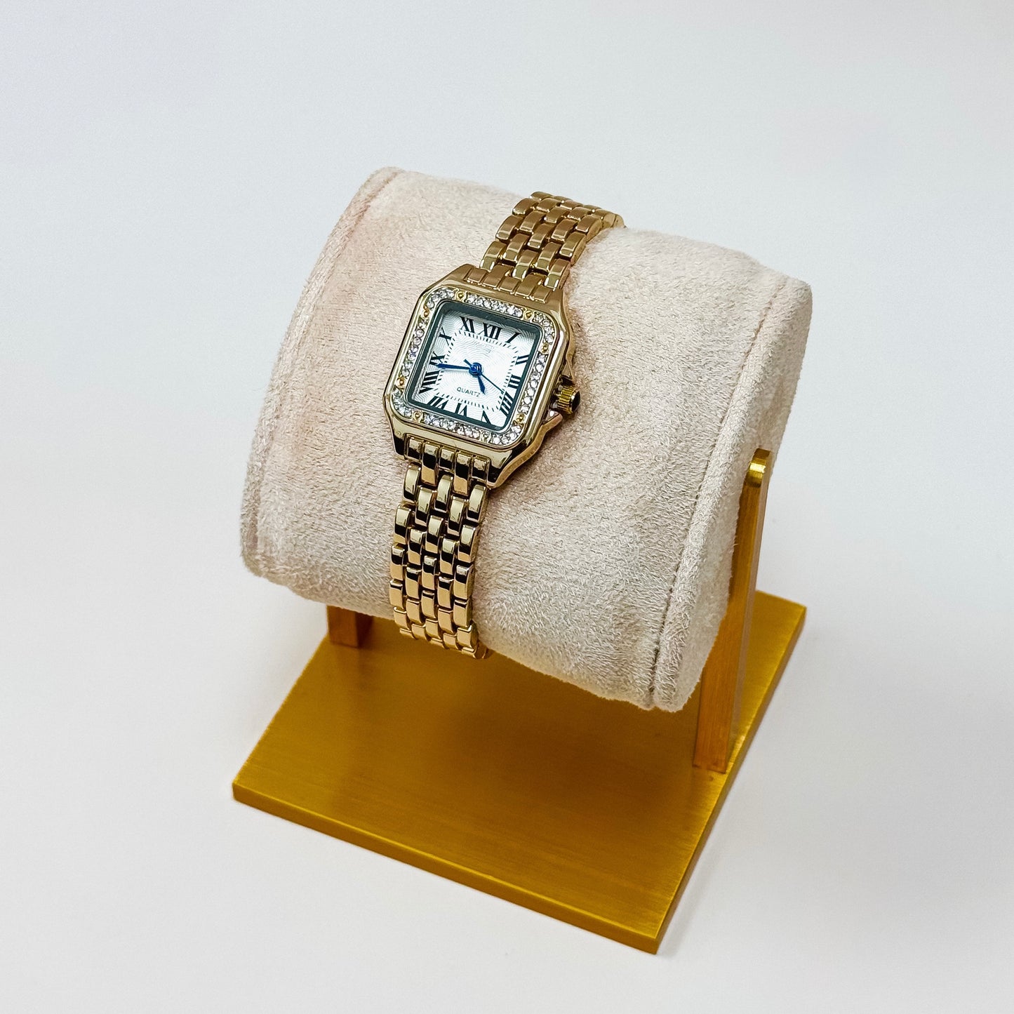 The Evergold Two-Tone Rectangle Watch