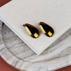Gilded Drop Earring