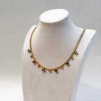 Confetti Charm Beaded Necklace