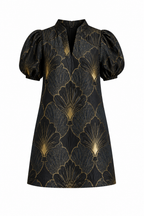 The Gilded Deco Mini Dress