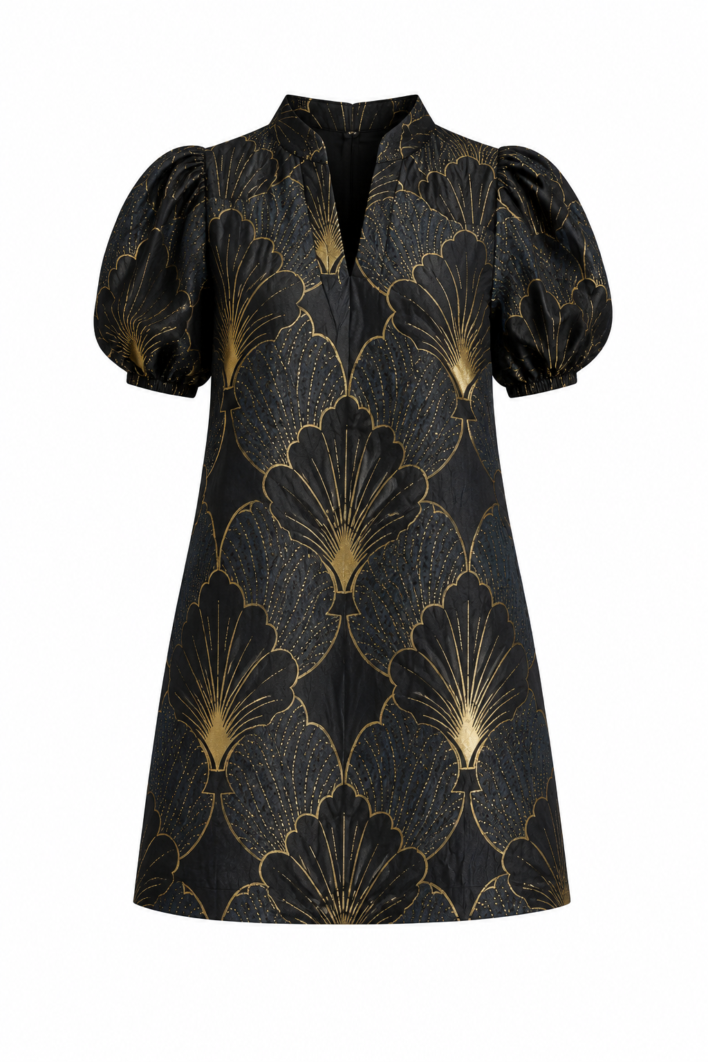 The Gilded Deco Mini Dress