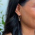 Celeste Drop Hoops