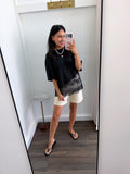 Black Muse Lace Top