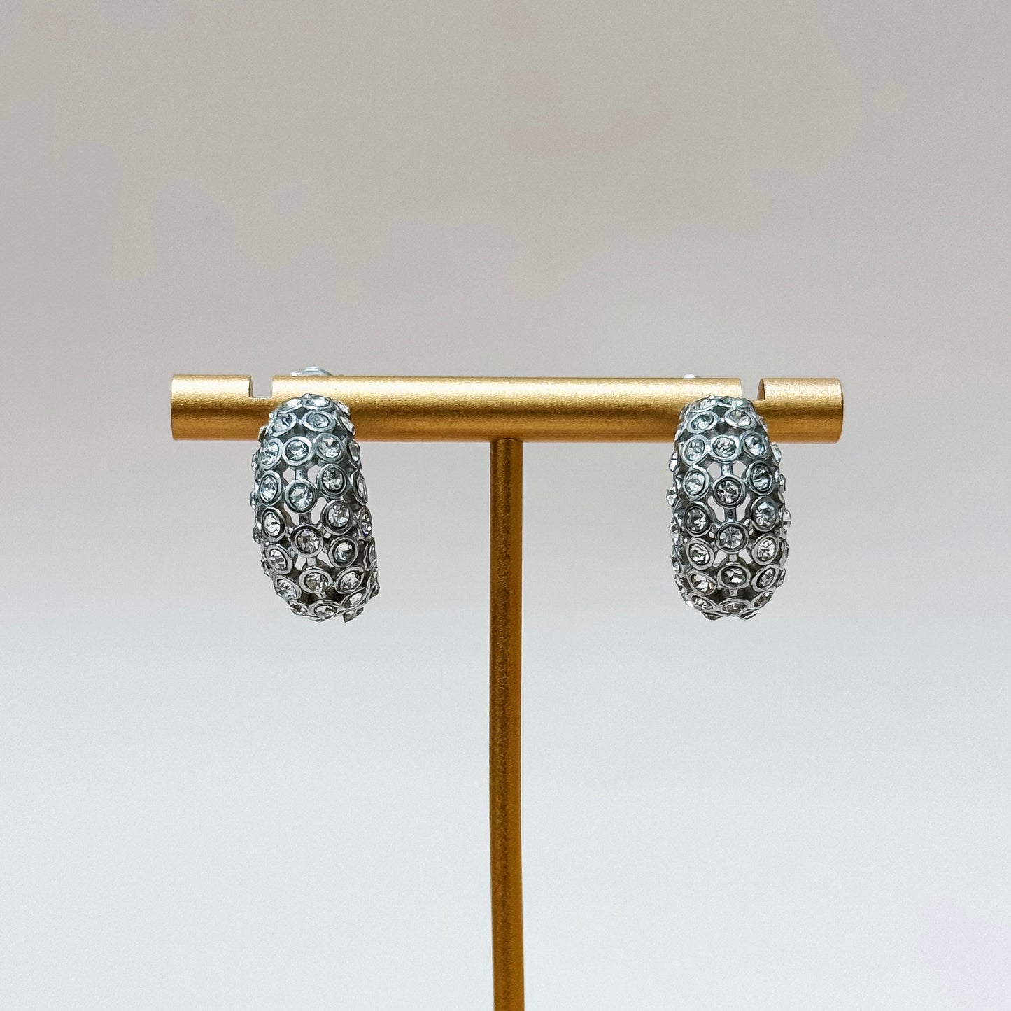 The Luminelle CZ small Dome Studs