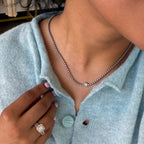 The Sol Bezel Necklace